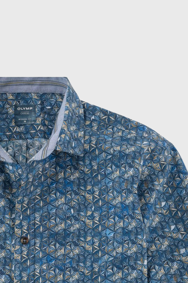 ΠΟΥΚΑΜΙΣΟ OLYMP - 15 ΜΠΛΕ